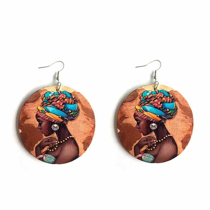 Bold African Eartings
