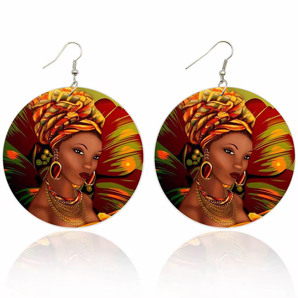Bold African Eartings