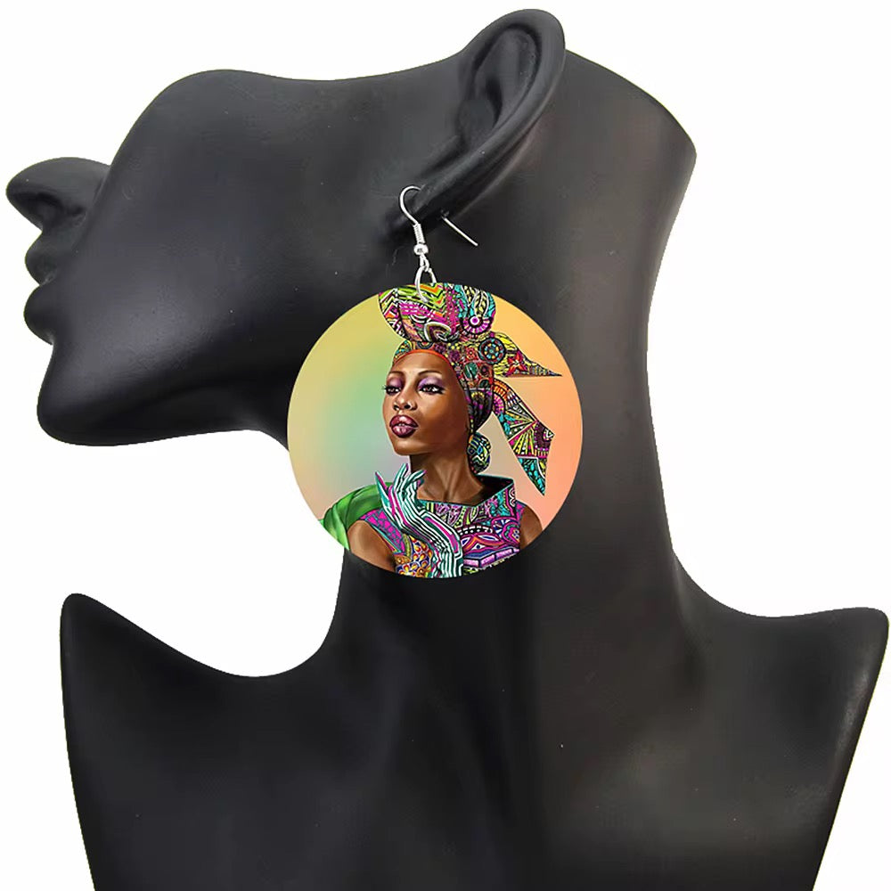 Bold African Eartings