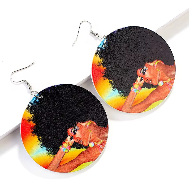 Bold African Eartings
