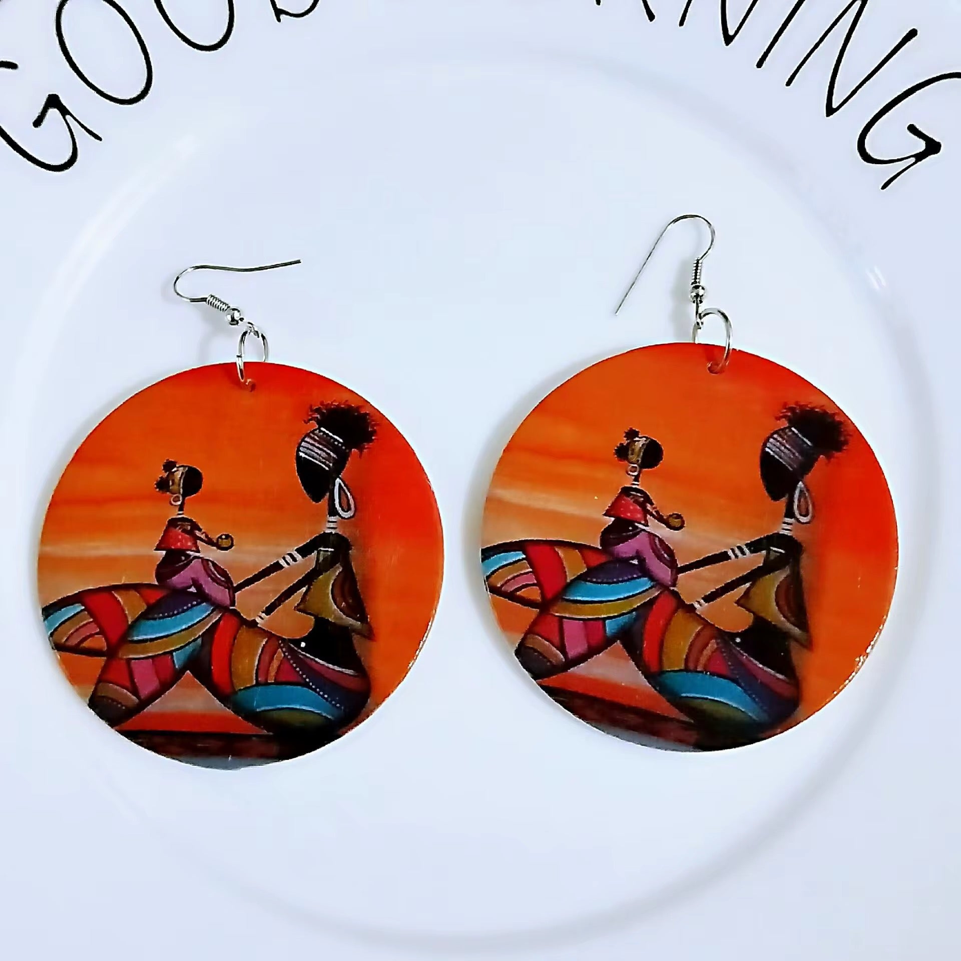 Bold African Eartings