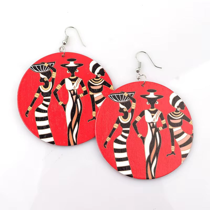 Bold African Eartings