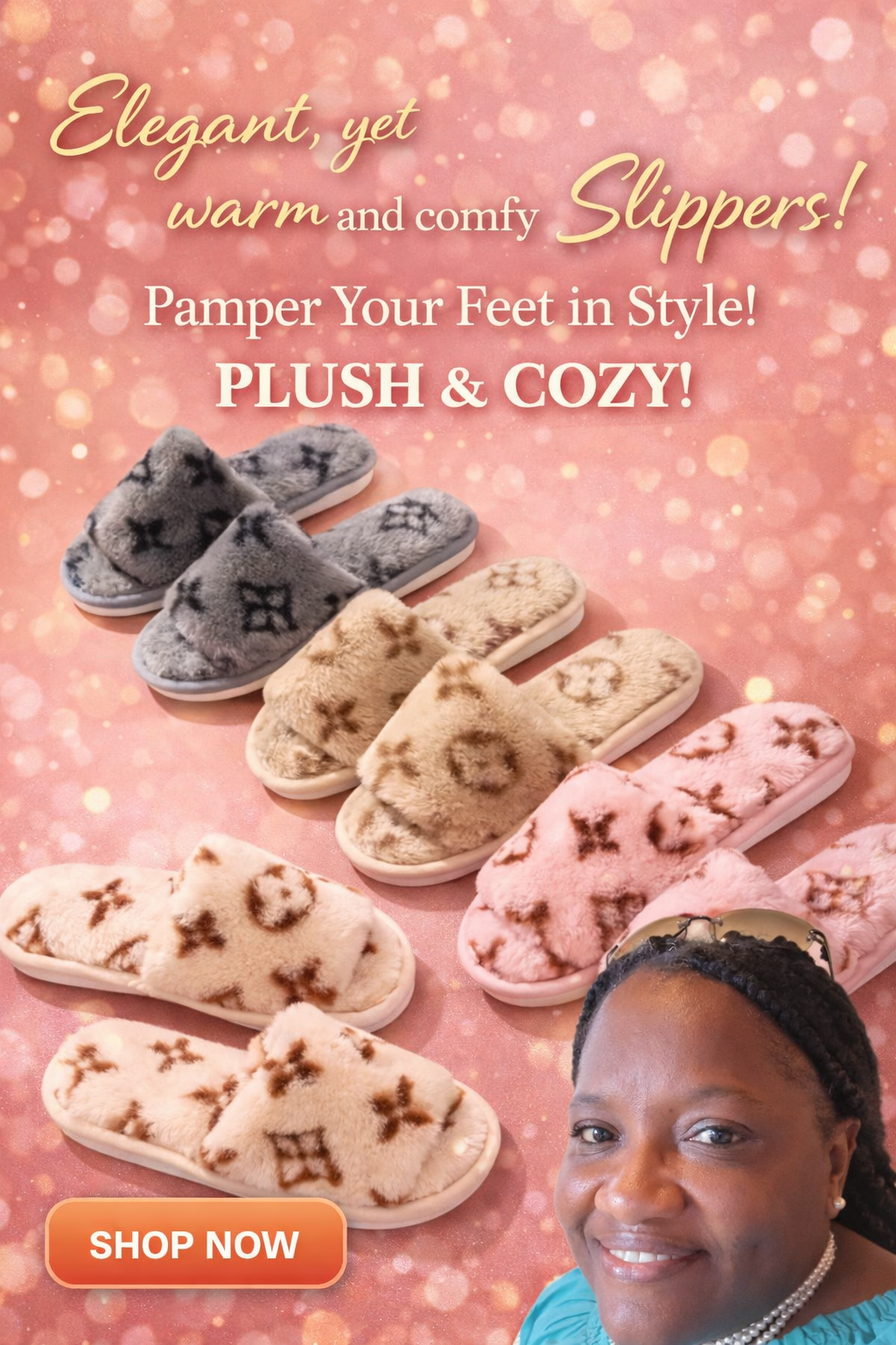 Fuzzy, Cozy Women Slippers