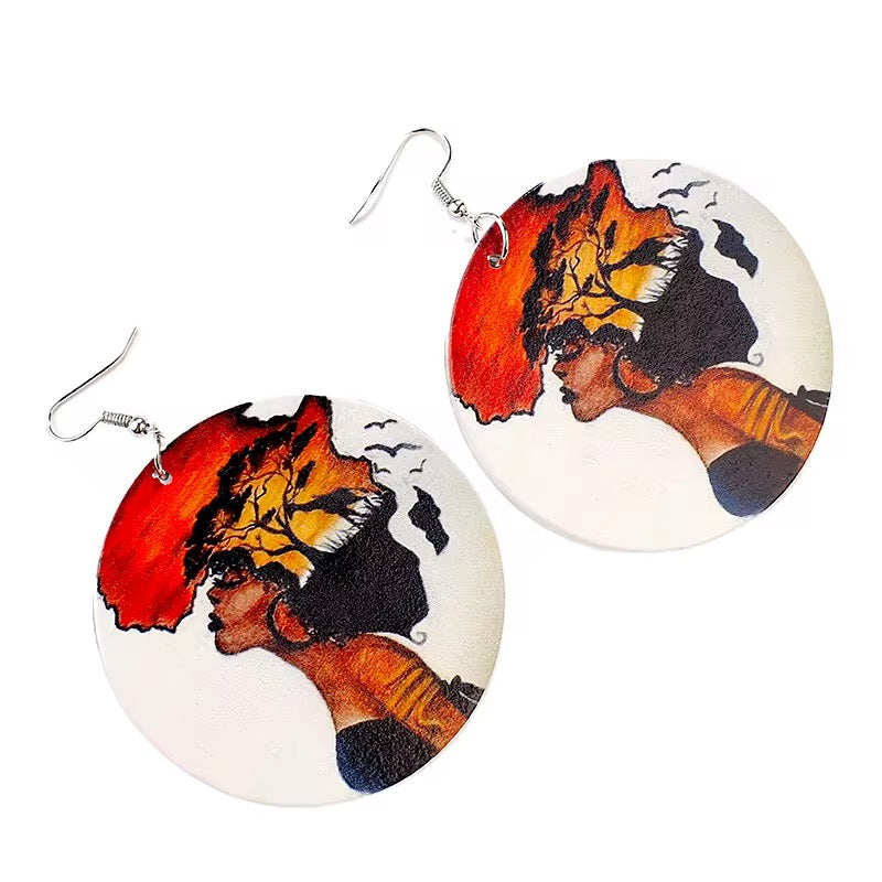 Bold African Eartings