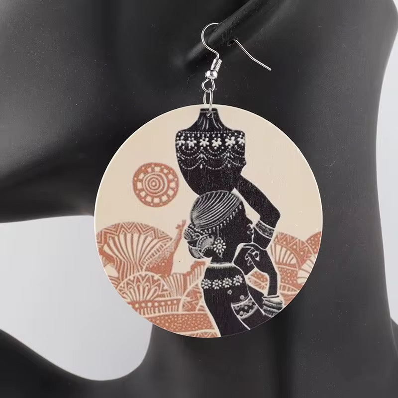 Bold African Eartings