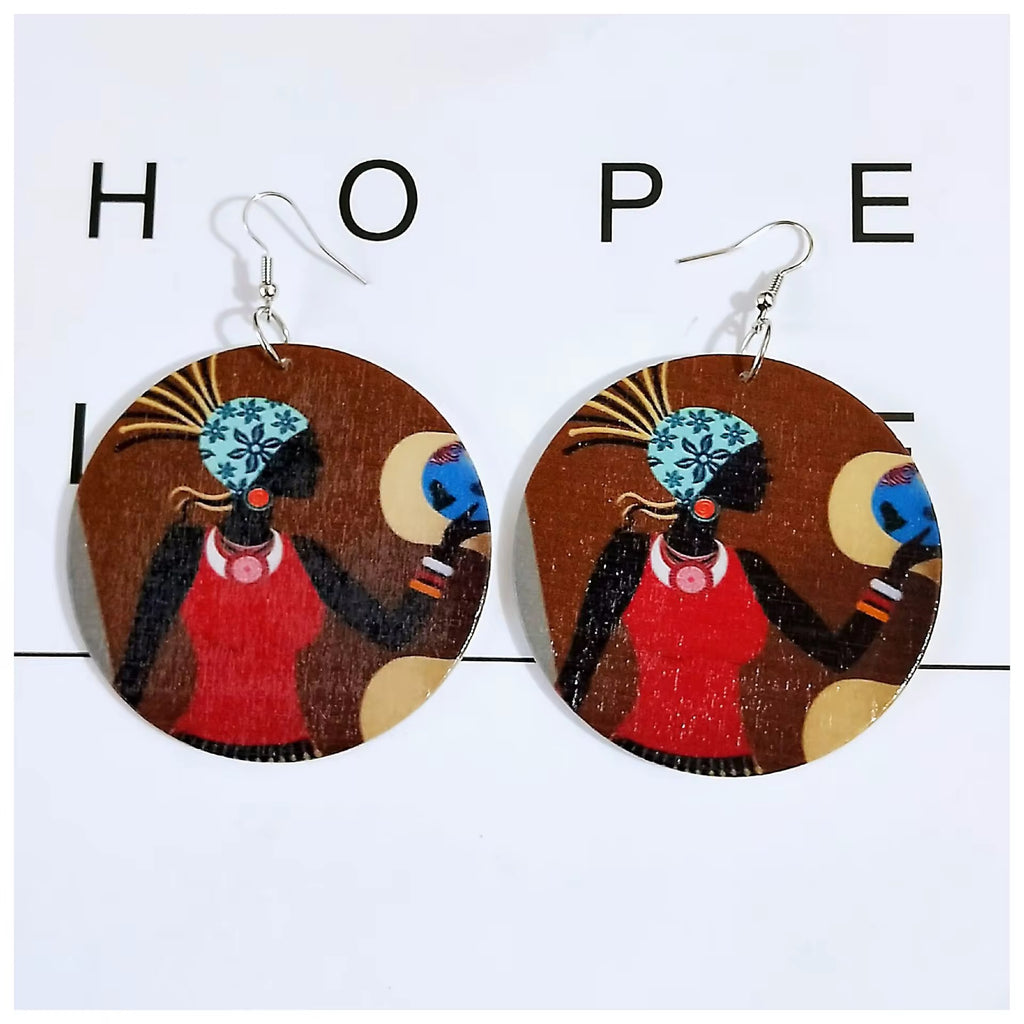 Bold African Eartings
