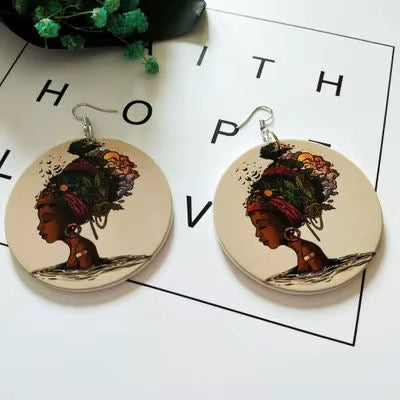 Bold African Eartings