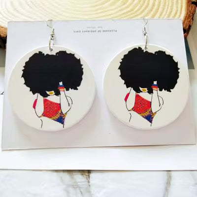 Bold African Eartings