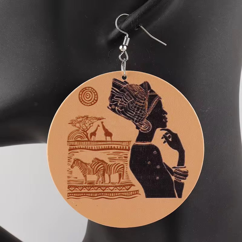 Bold African Eartings