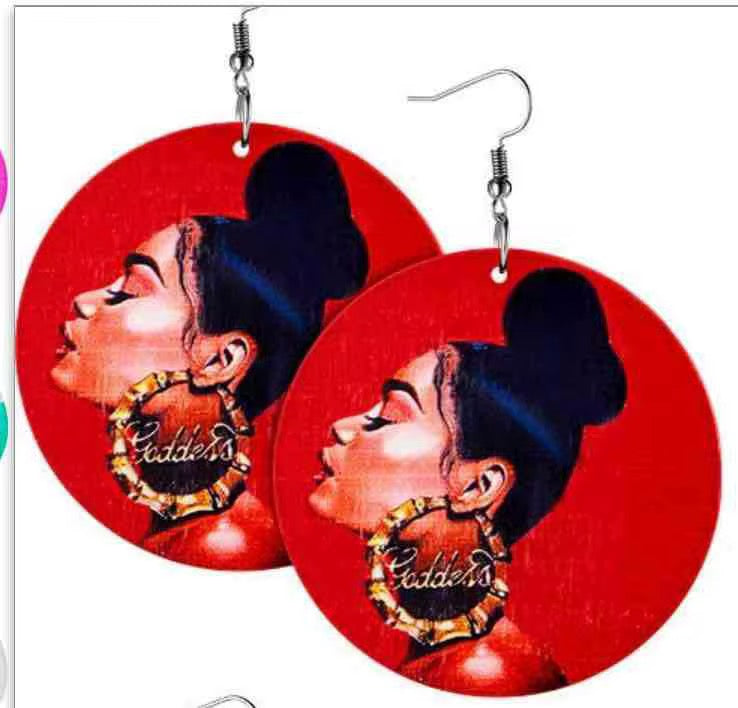 Bold African Eartings