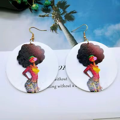 Bold African Eartings